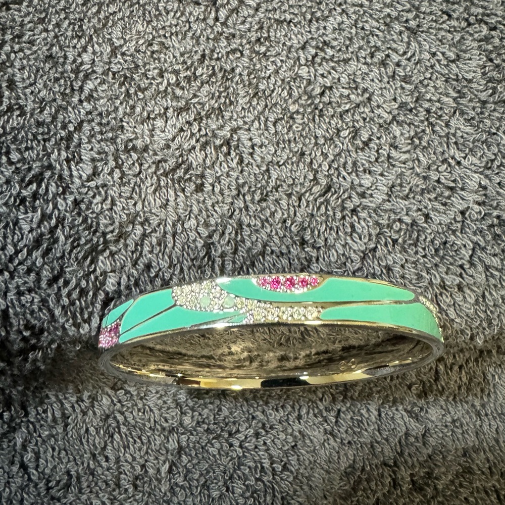 Swarovski crystal bangle bracelet